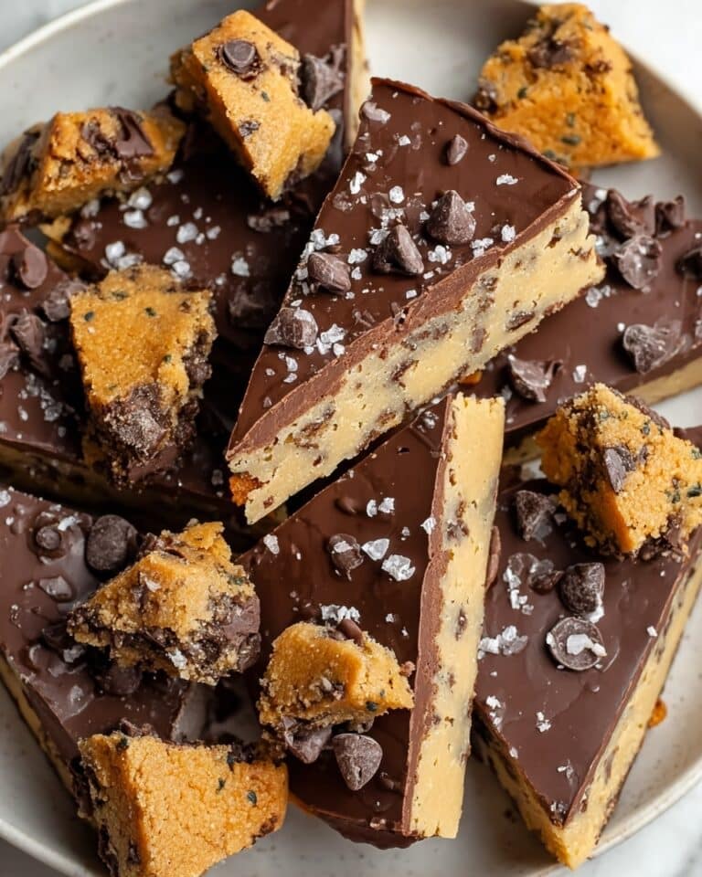 Healthy Cookie Dough Bark Recipe