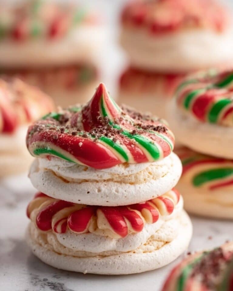 Christmas Tree Cake Macarons Recipe