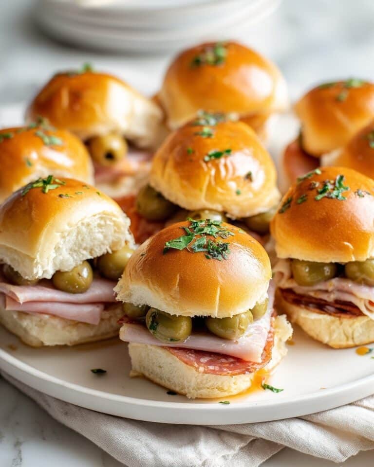 Mini Muffuletta Bites Recipe