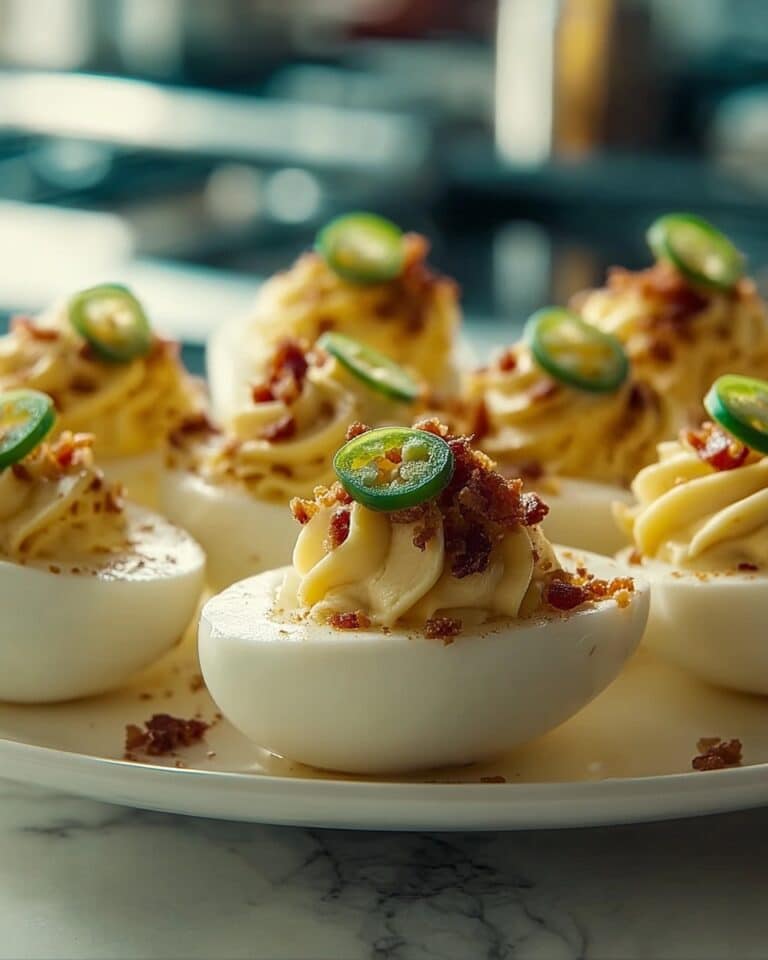 Jalapeño Popper Deviled Eggs Recipe