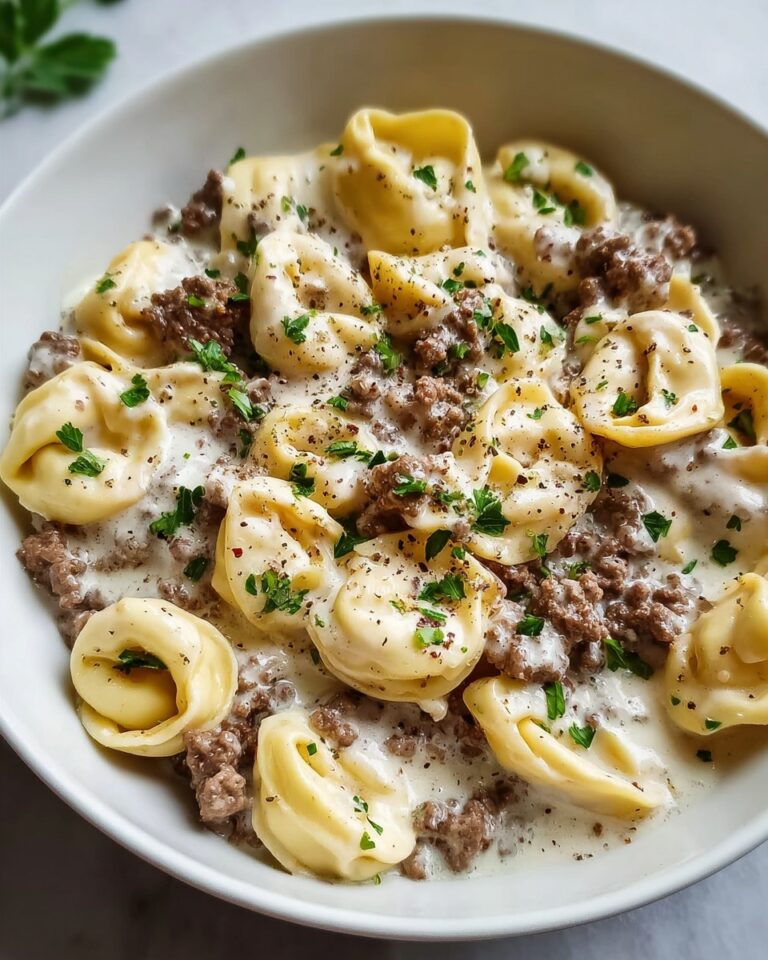 Philly Cheesesteak Tortellini Pasta Recipe