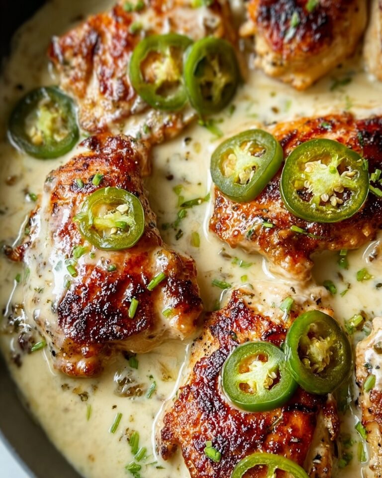 Creamy Pepperoncini Chicken Skillet Recipe