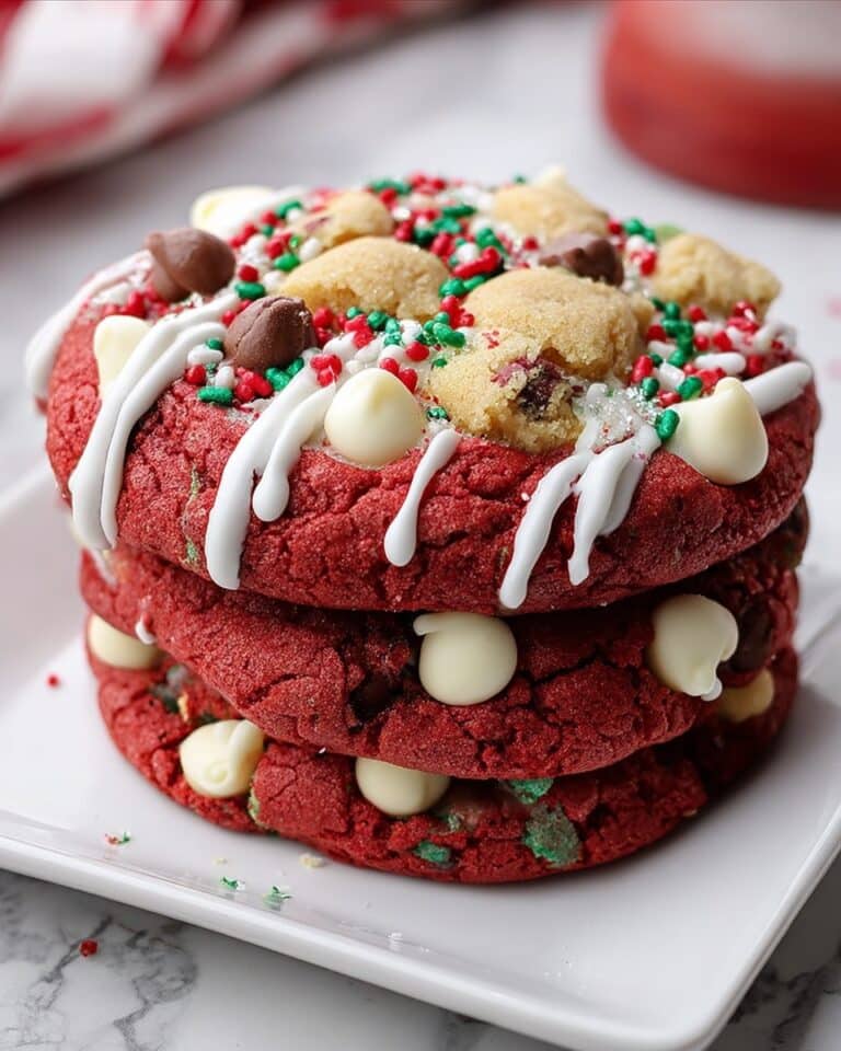 Red Velvet Santa Cookies Recipe