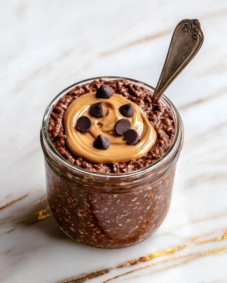 Brownie Batter Overnight Oats Recipe