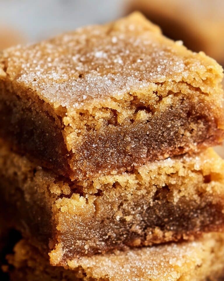 Cinnamon Sugar Blondies Recipe