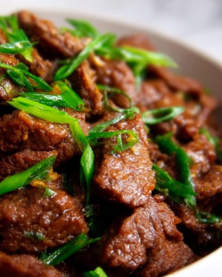 Slow Cooker Mongolian Beef Recipe