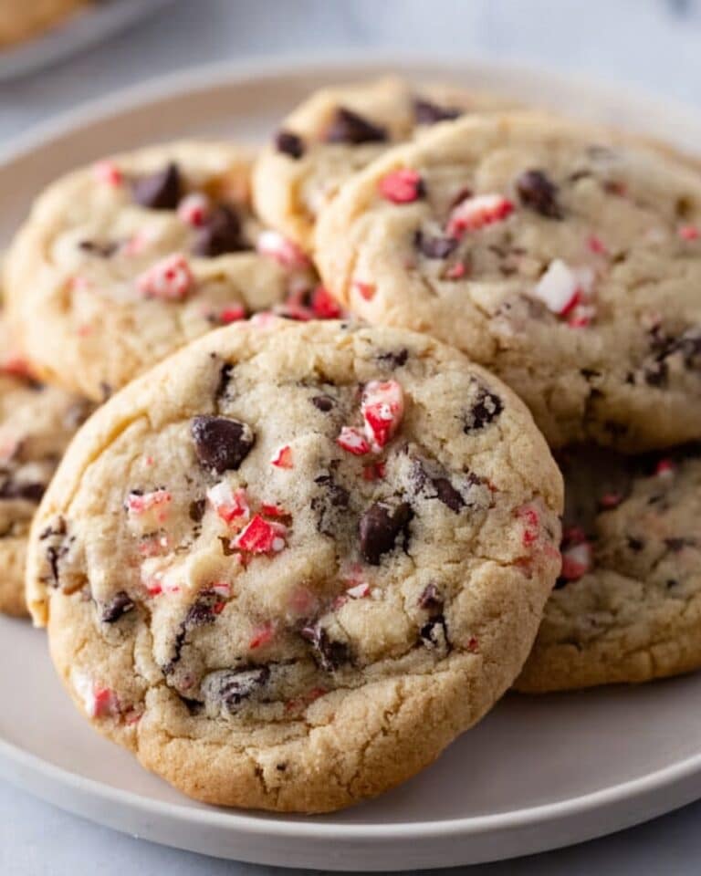 The Best Peppermint Chocolate Chip Cookies Recipe