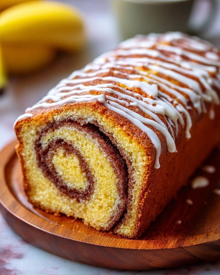 Cinnamon Swirl Banana Bread Recipe