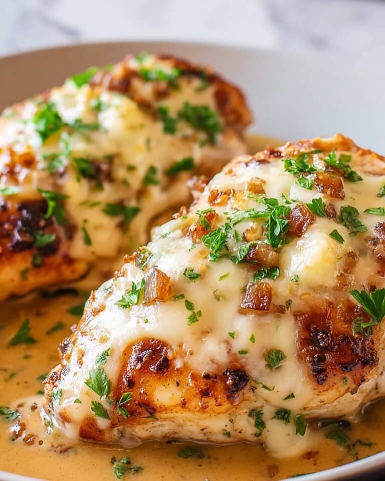 Texas Roadhouse Smothered Chicken with Jack Cheese Recipe