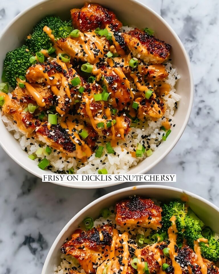 Delicious Sticky Chicken Rice Bowls Recipe