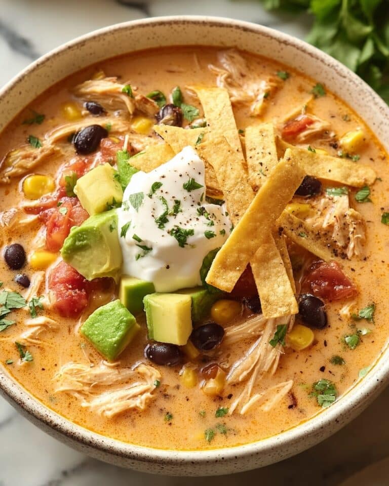Crockpot Chicken Tortilla Soup Recipe