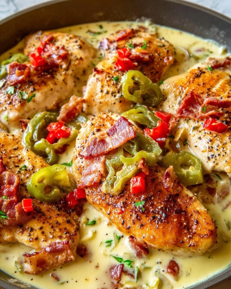 Pepperoncini Chicken Skillet Recipe