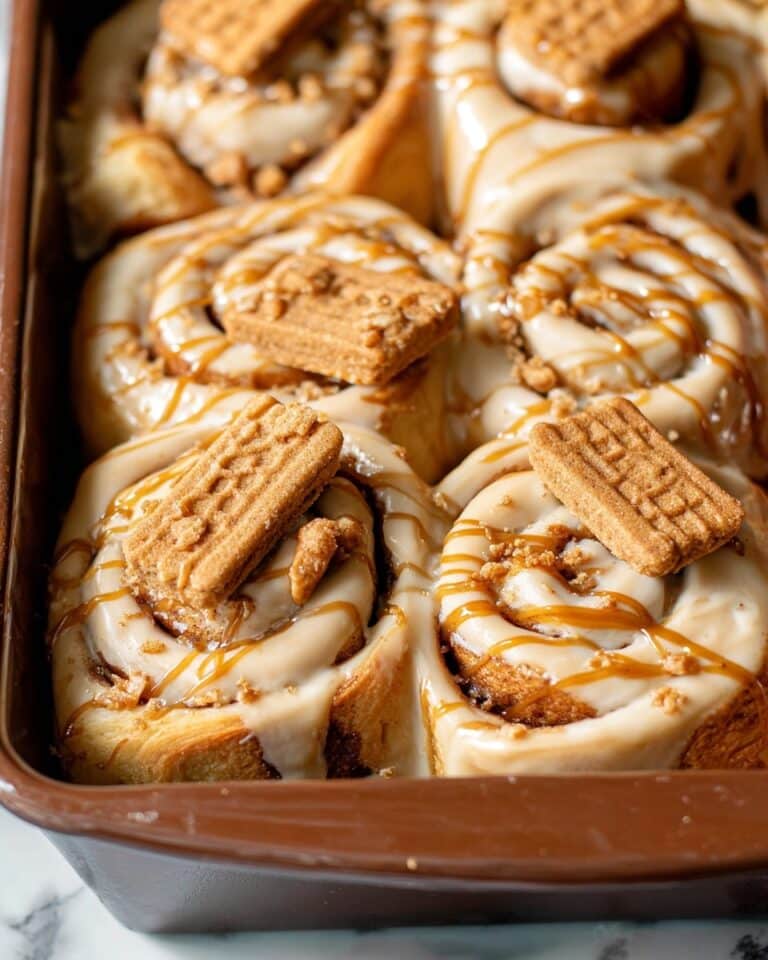 Biscoff Cinnamon Rolls Recipe