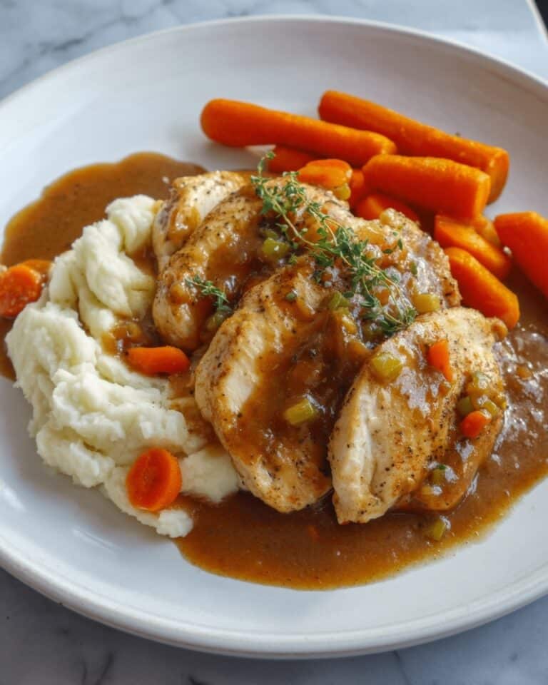 Cajun Chicken and Creamy Gravy Skillet Recipe