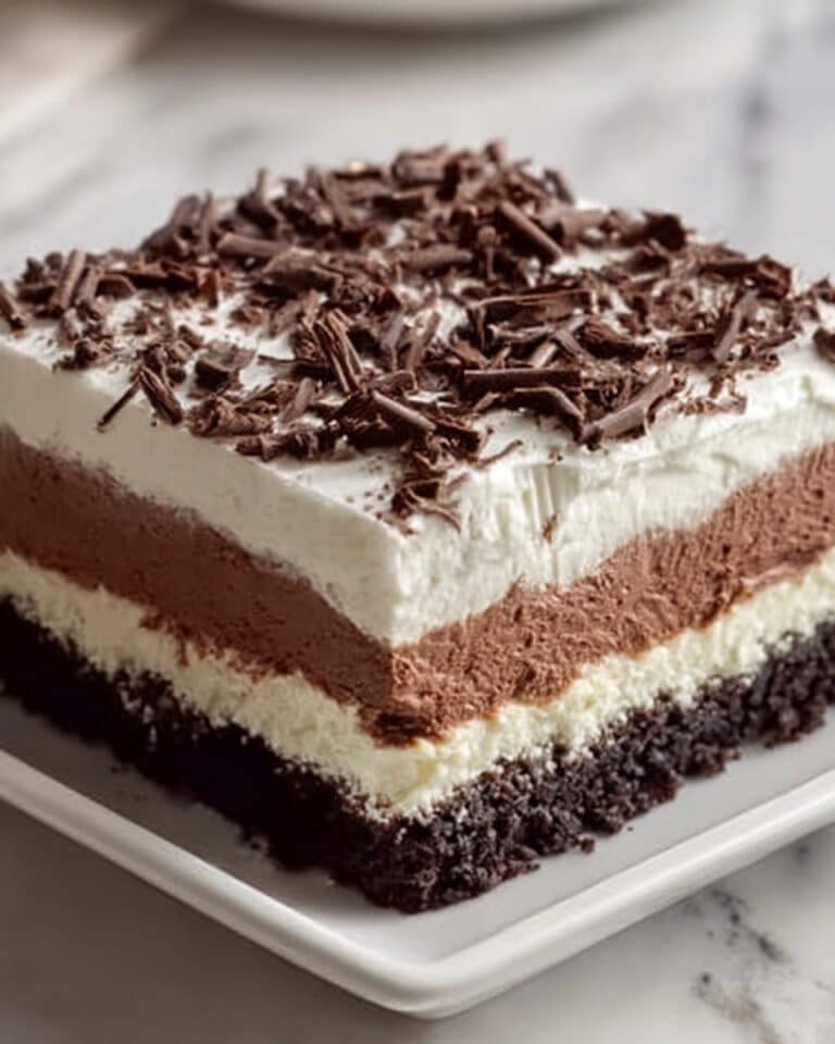 Brownie Refrigerator Cake Recipe