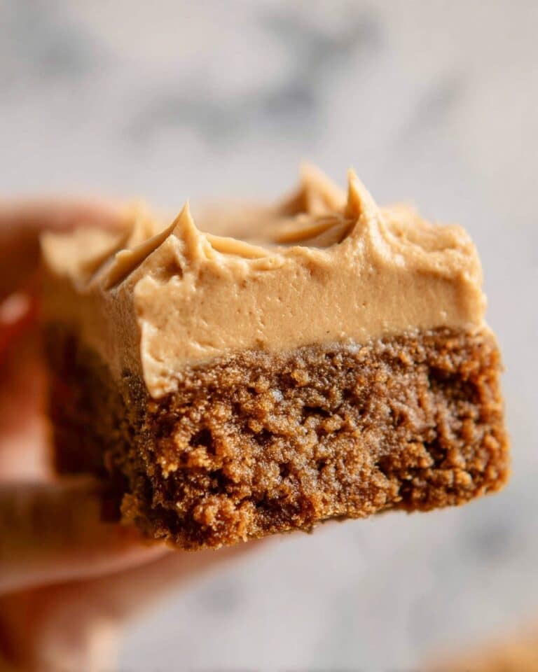 Nostalgic Peanut Butter Cookie Bars from Childhood Recipe