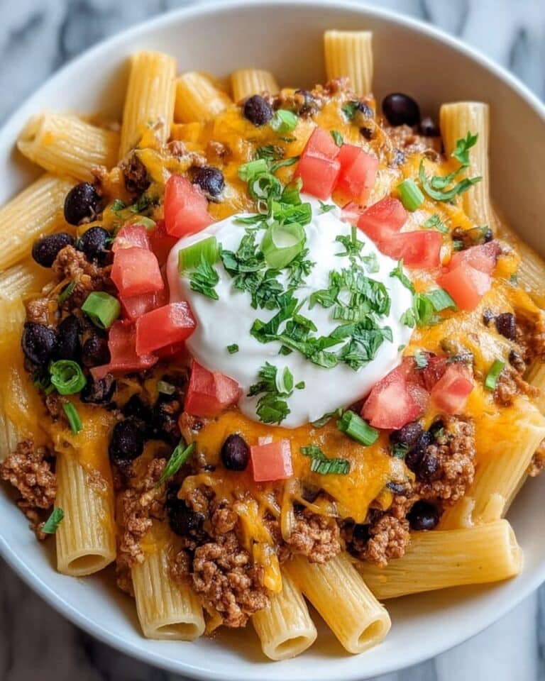 Loaded Taco Pasta Bake Recipe