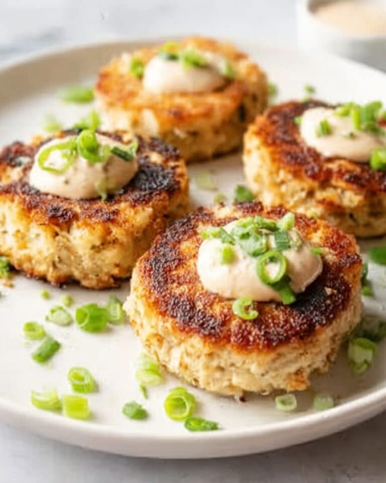 Bold Asian-Style Tuna Cakes with Spicy Mayo Recipe