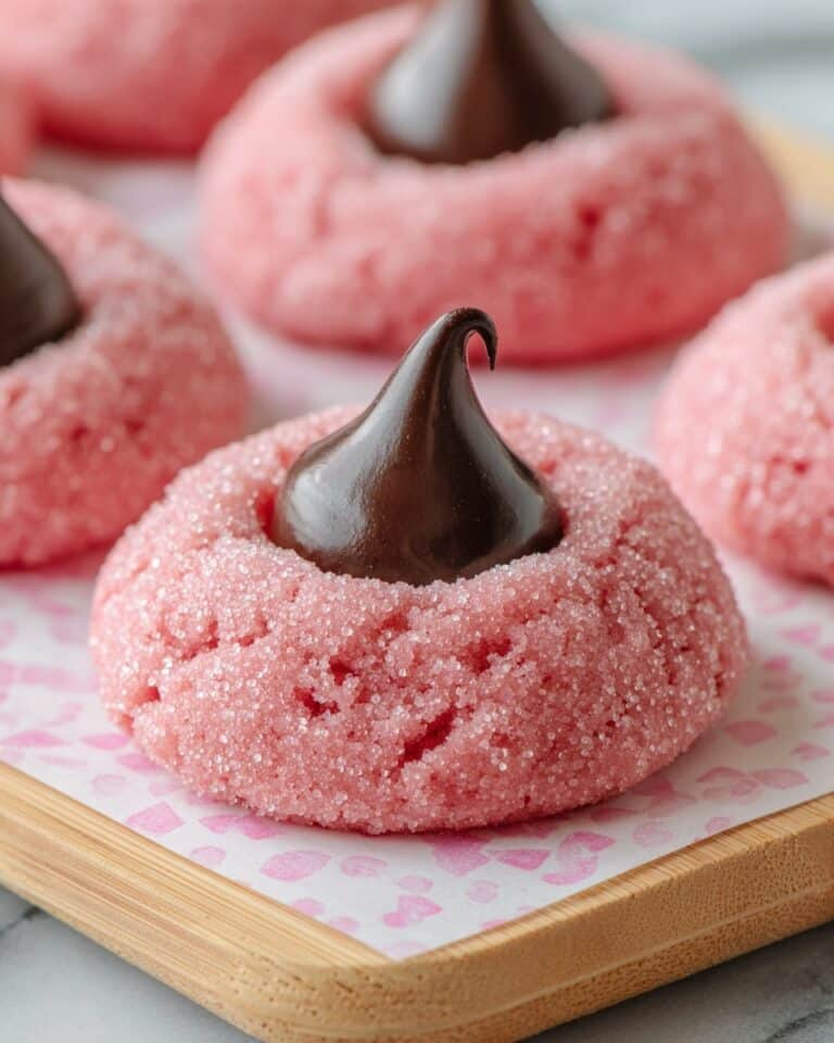 Strawberry Kiss Cookies Recipe