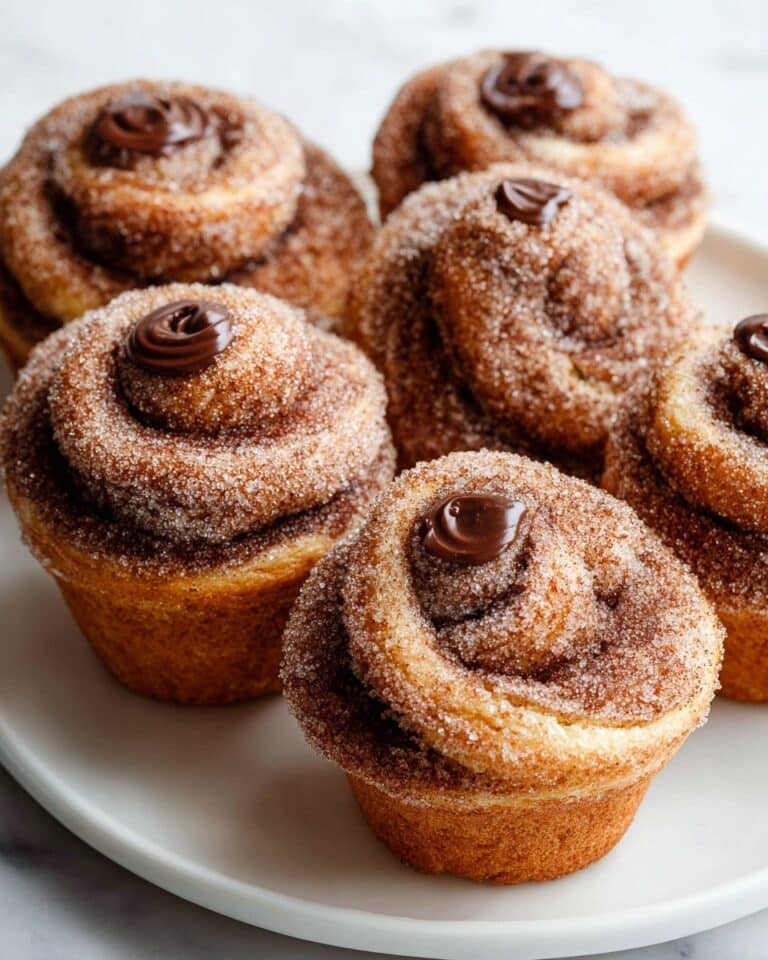 Valentine Delicious Cruffins with Cinnamon Recipe