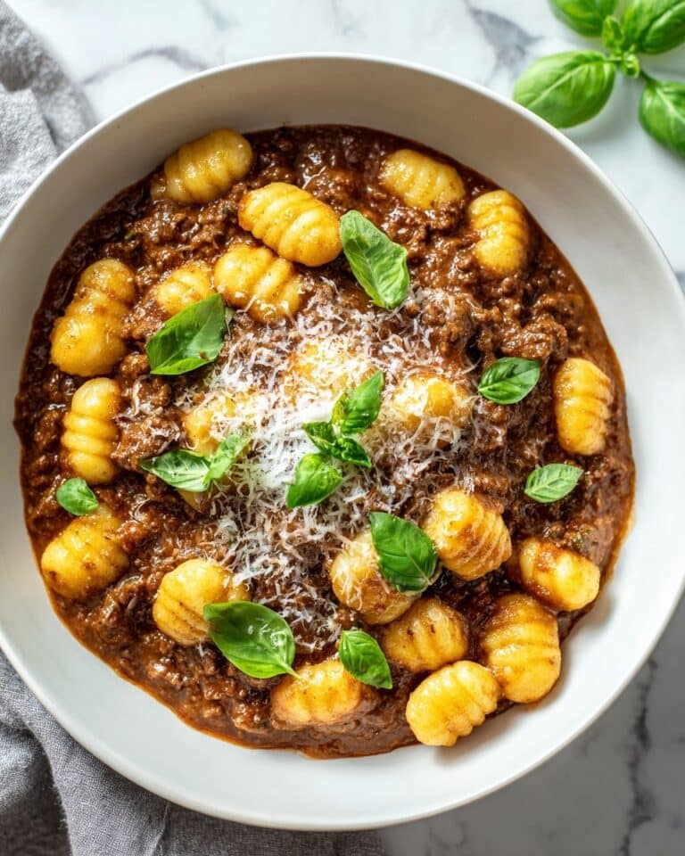 Gnocchi Bolognese Recipe