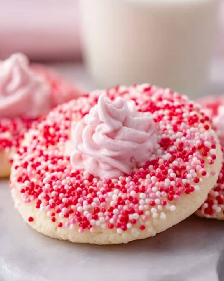 Strawberry Kiss Cookies Recipe
