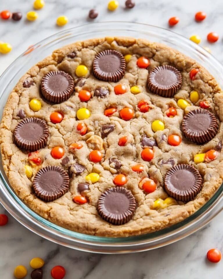 Loaded Peanut Butter Cookie Pie Recipe