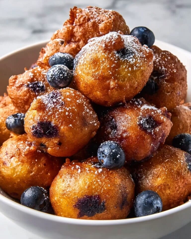 Air Fryer Blueberry Cottage Cheese Donut Holes Recipe