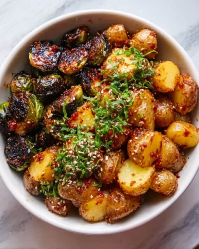 Crispy Gochujang Potato Salad Recipe