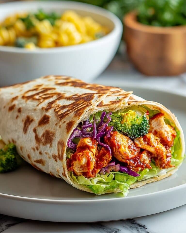 Sweet Chili Chicken Wraps Recipe