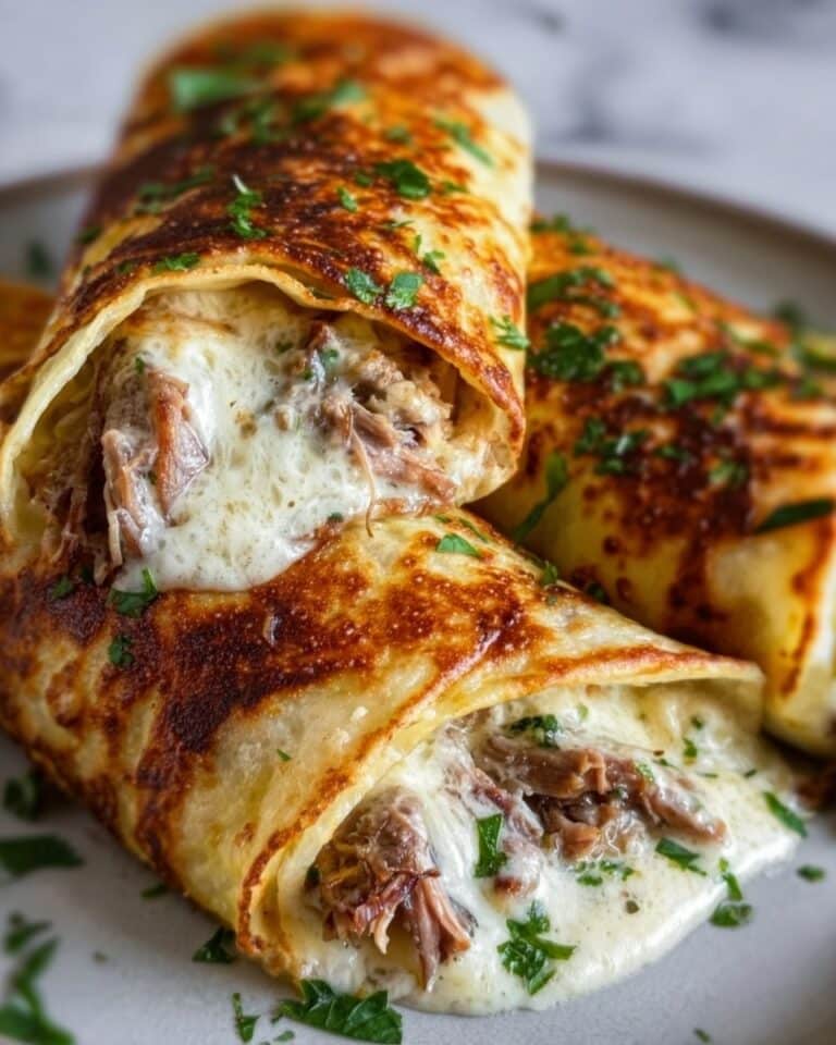 French Dip Tortilla Roll Ups Recipe