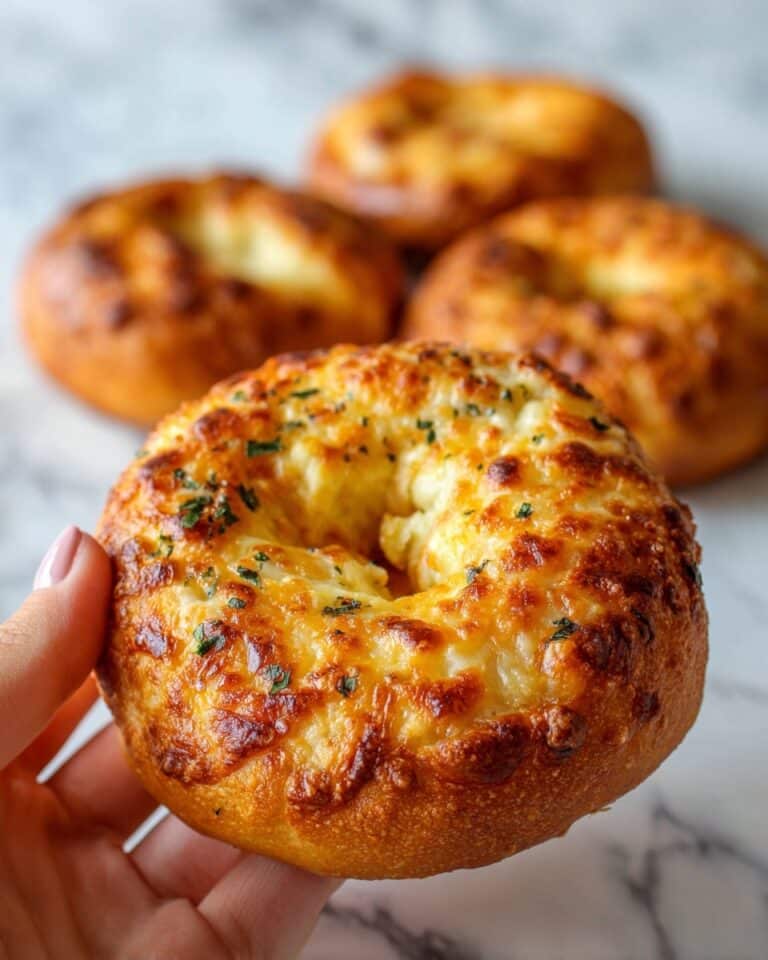 Quiche Stuffed Bagels Recipe