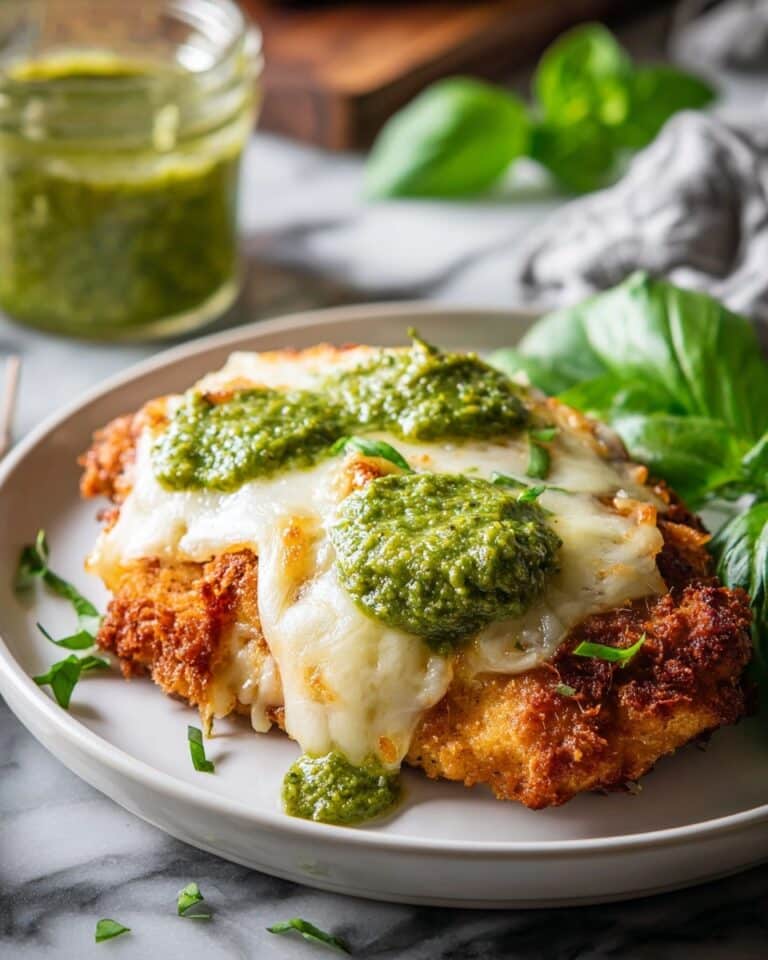 Pesto Chicken Parmesan Recipe