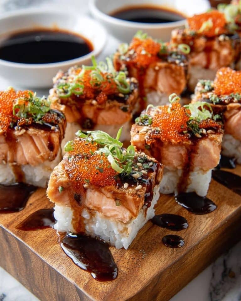 Spicy Salmon Sushi Bake Recipe