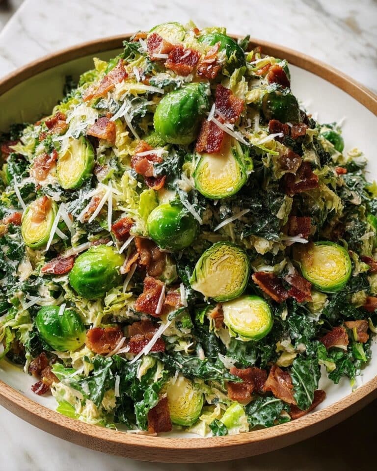 Brussels Sprouts Caesar Salad Recipe